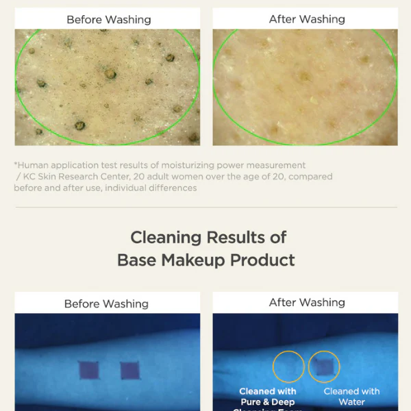 PURE &amp; DEEP CLEANSING FOAM