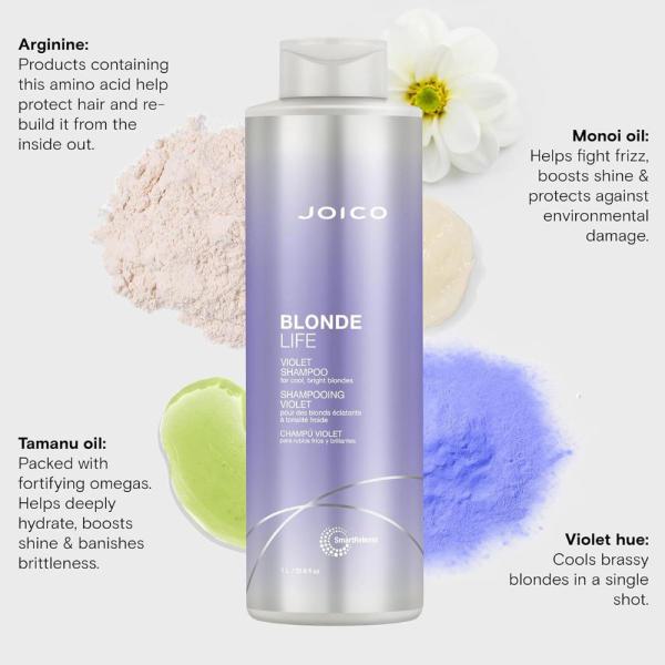 Blonde Life Violet Shampoo / 33.8 fl. oz. - 1 Liter by Joico
