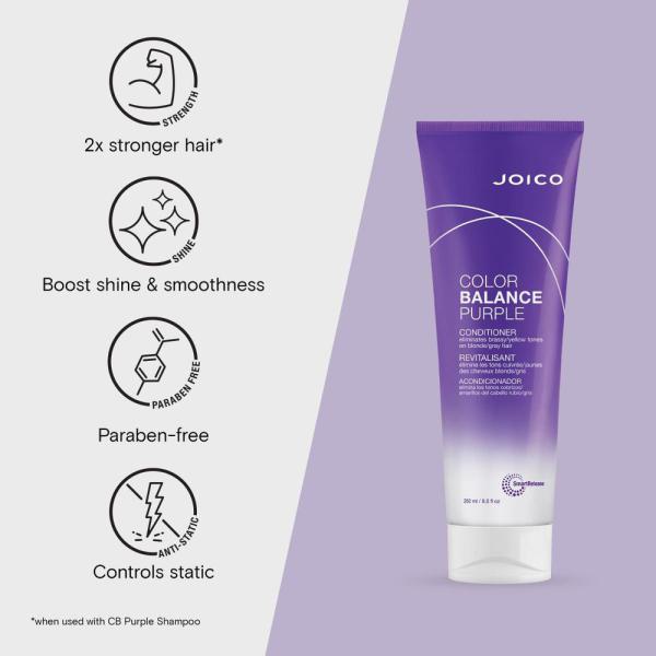 Color Balance Purple Conditioner / 8.5 oz. by Joico