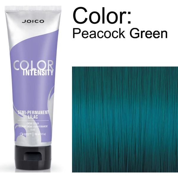 Color Intensity Semi-Permanent Hair Color - Peacock Green / 4 oz. by Joico