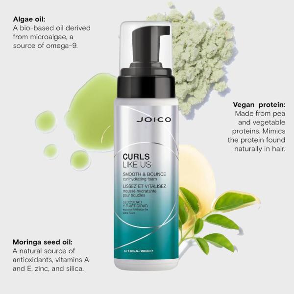 Curls Like Us Smooth &amp; Bounce Curl Hydrating Foam / 6.7 oz. by Joico
