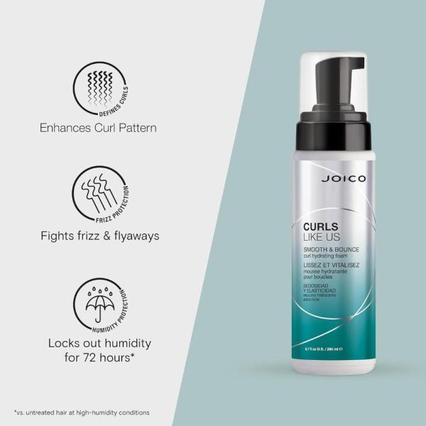Curls Like Us Smooth &amp; Bounce Curl Hydrating Foam / 6.7 oz. by Joico