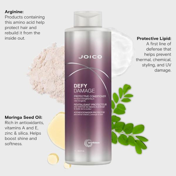Defy Damage Protective Conditioner / 33.8 fl. oz. - 1 Liter by Joico