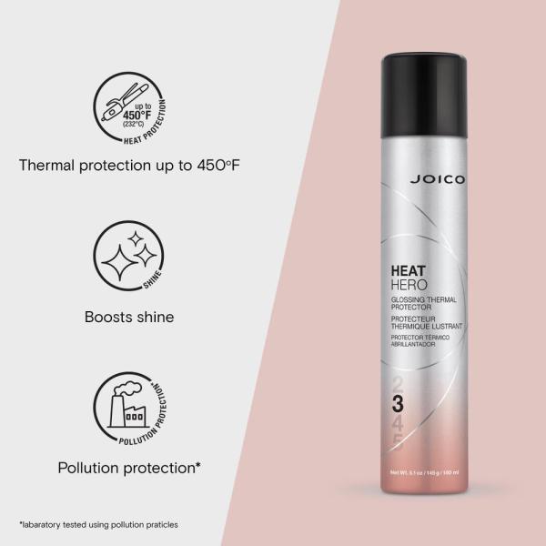 Heat Hero Glossing Thermal Protector / 5.1 oz. by Joico