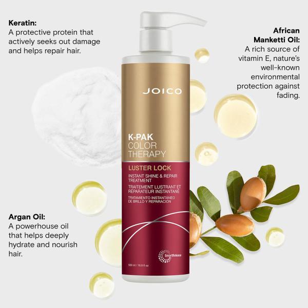 K-PAK Color Therapy Luster Lock Instant Shine &amp; Repair Treatment / 16.9 oz. by Joico