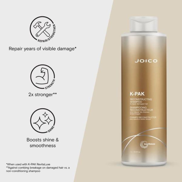 K-PAK Reconstructing Shampoo / 33.8 fl. oz. - 1 Liter by Joico