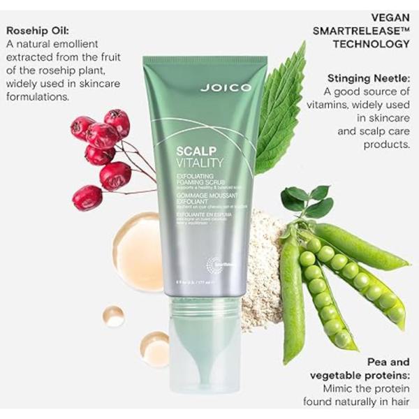 Scalp Vitality Exfoliating Foaming Scrub / 6 oz. by Joico