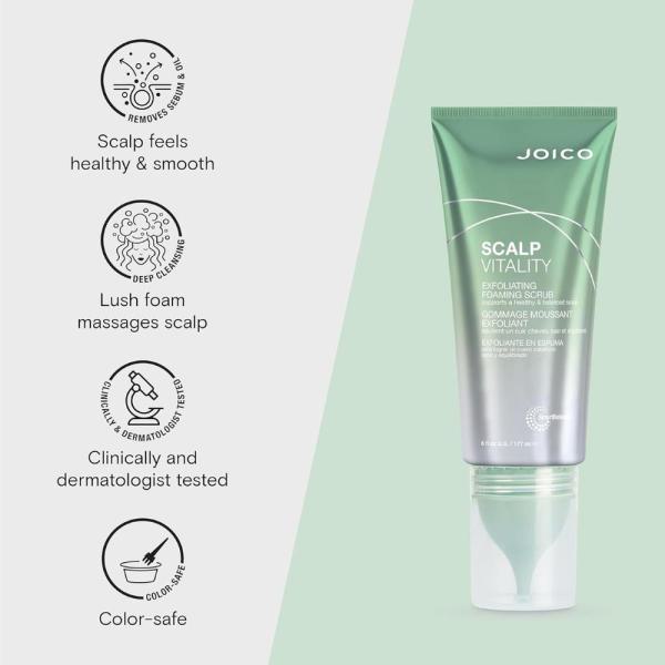 Scalp Vitality Exfoliating Foaming Scrub / 6 oz. by Joico