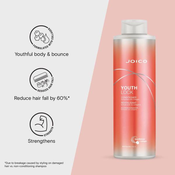 YouthLock Conditioner / 33.8 fl. oz. - 1 Liter by Joico