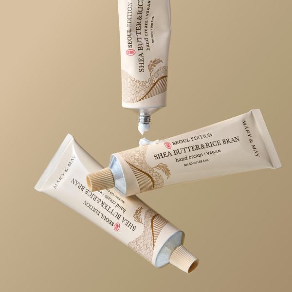 Mary&amp;May Seoul Edition SHEA BUTTER &amp; RICE BRAN Hand Cream
