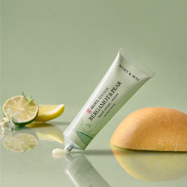Mary&amp;May Seoul Edition BERGAMOT &amp; PEAR Hand Cream