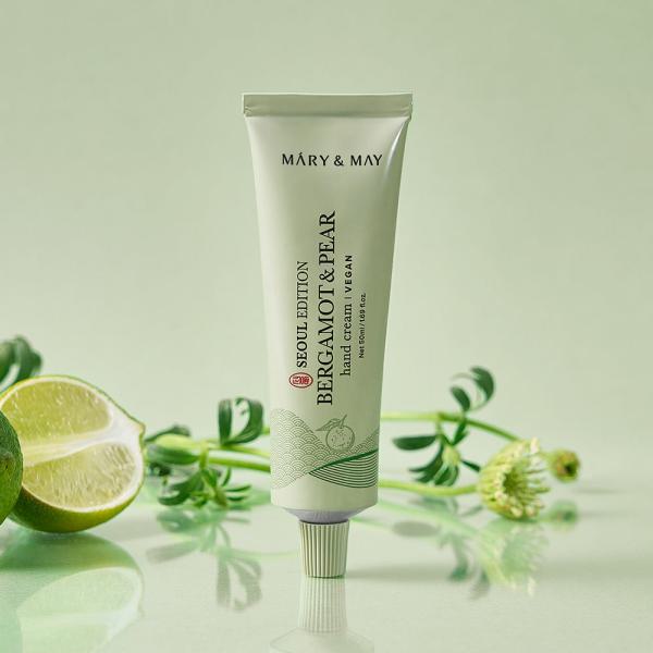 Mary&amp;May Seoul Edition BERGAMOT &amp; PEAR Hand Cream
