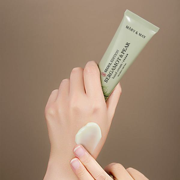 Mary&amp;May Seoul Edition BERGAMOT &amp; PEAR Hand Cream