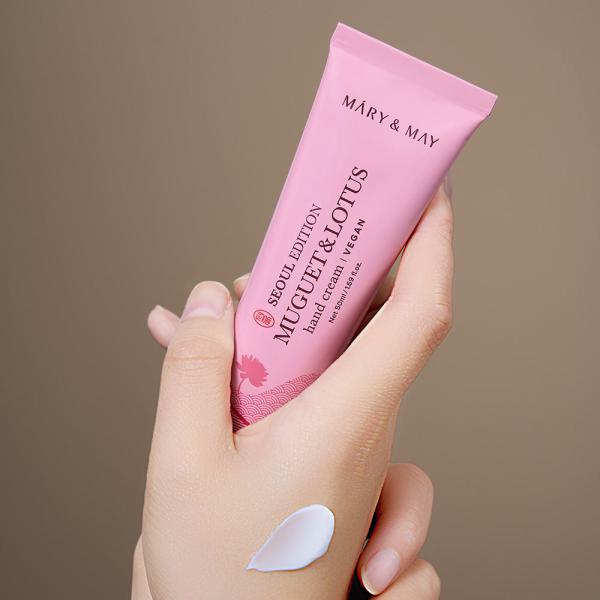 Mary&amp;May Seoul Edition MUGUET &amp; LOTUS Hand Cream