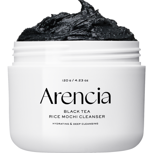 Arencia Black Tea Rice Mochi Cleanser