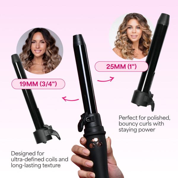 InstaCurl Interchangeable Automatic Wand