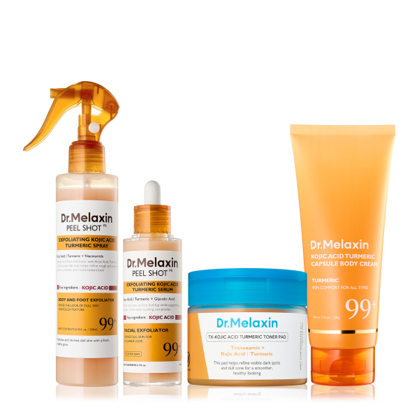 Kojic Acid Amber Face & Body Care Set