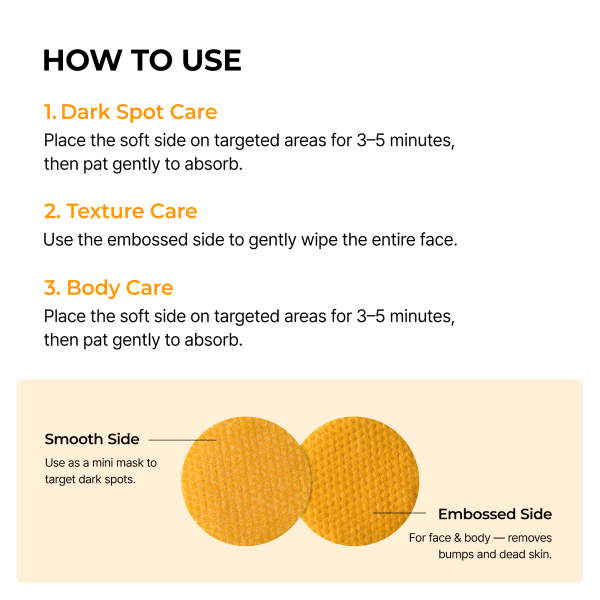Kojic Acid Turmeric TX Toner Pad