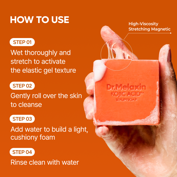 Kojic Acid &amp; Cactox Serum Soap Cleansing Duo