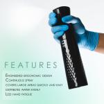 Beveled Spray Bottles 3-Pack