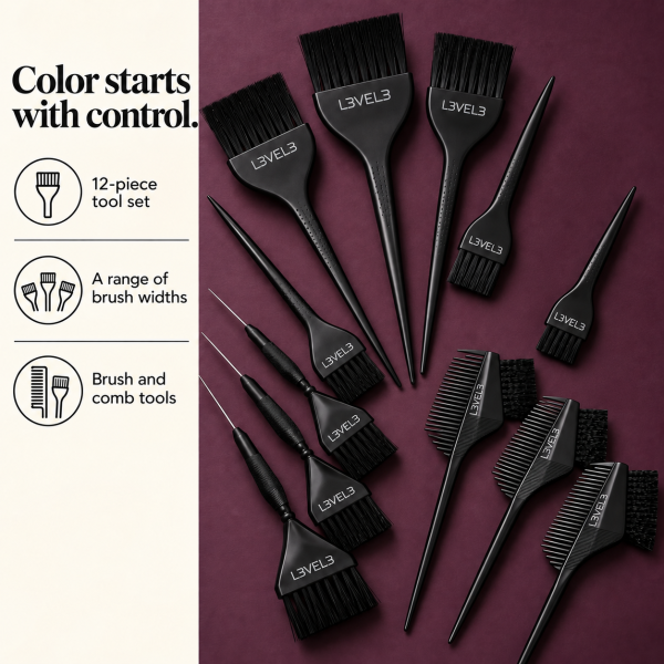 12 Pc Color Brush Set