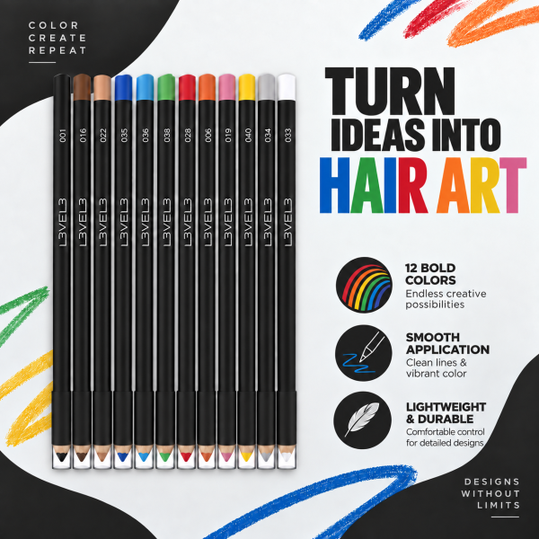 Color Liner Pencils - 12 Pc