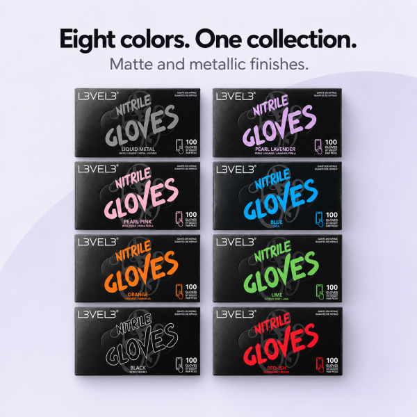 Complete Nitrile Glove Collection – 8 Pack
