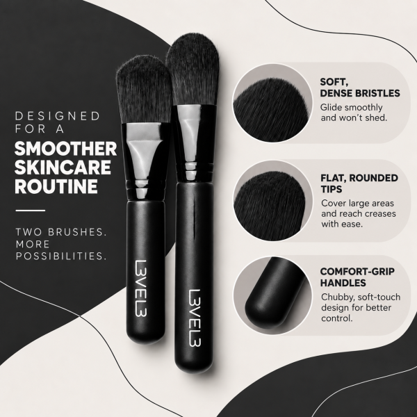 Facial Mask Application Brushes
