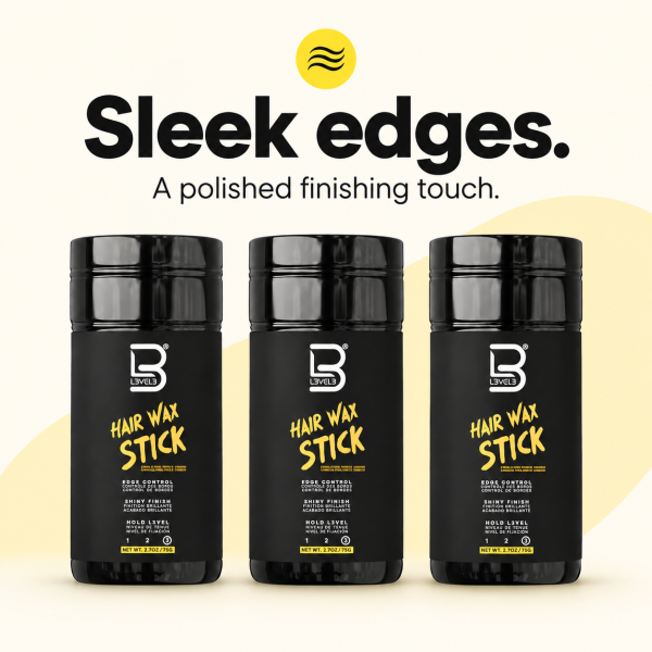 Hair Edge Wax Stick - 3 Pack