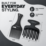 Hair Pick Comb Set - 2 Pc
