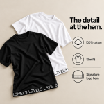 L3VEL3™ Premium Logo Strip tee