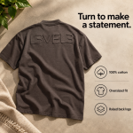 L3VEL3™ OVERSIZED Back Logo Tee