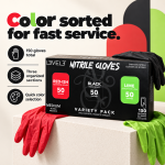Nitrile Gloves Variety Pack