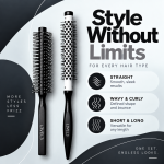Round Brush Set - 2 Pc