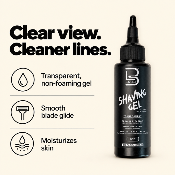 Transparent Shaving Gel