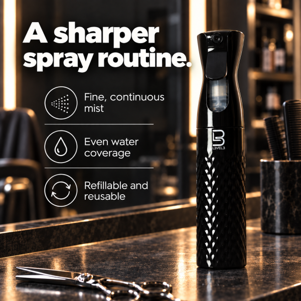 Beveled Spray Bottle