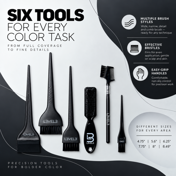 Tint Brush Set - 6 Pack
