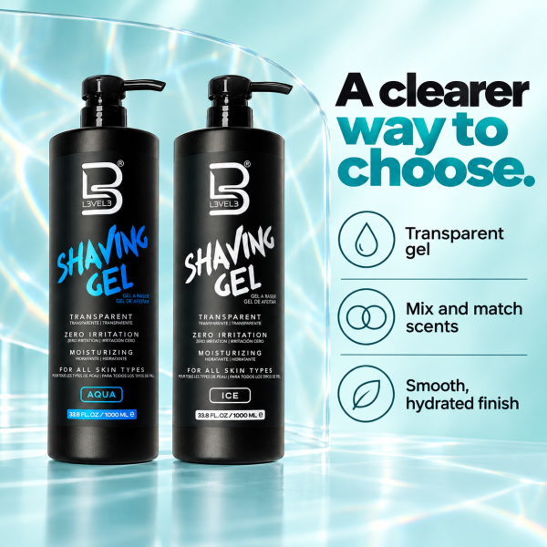 Transparent Shaving Gel Mix &amp; Match Bundle