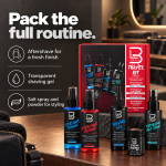 Travel Kit – Aftershave Cologne, Shaving Gel, Salt Spray &amp; Styling Powder