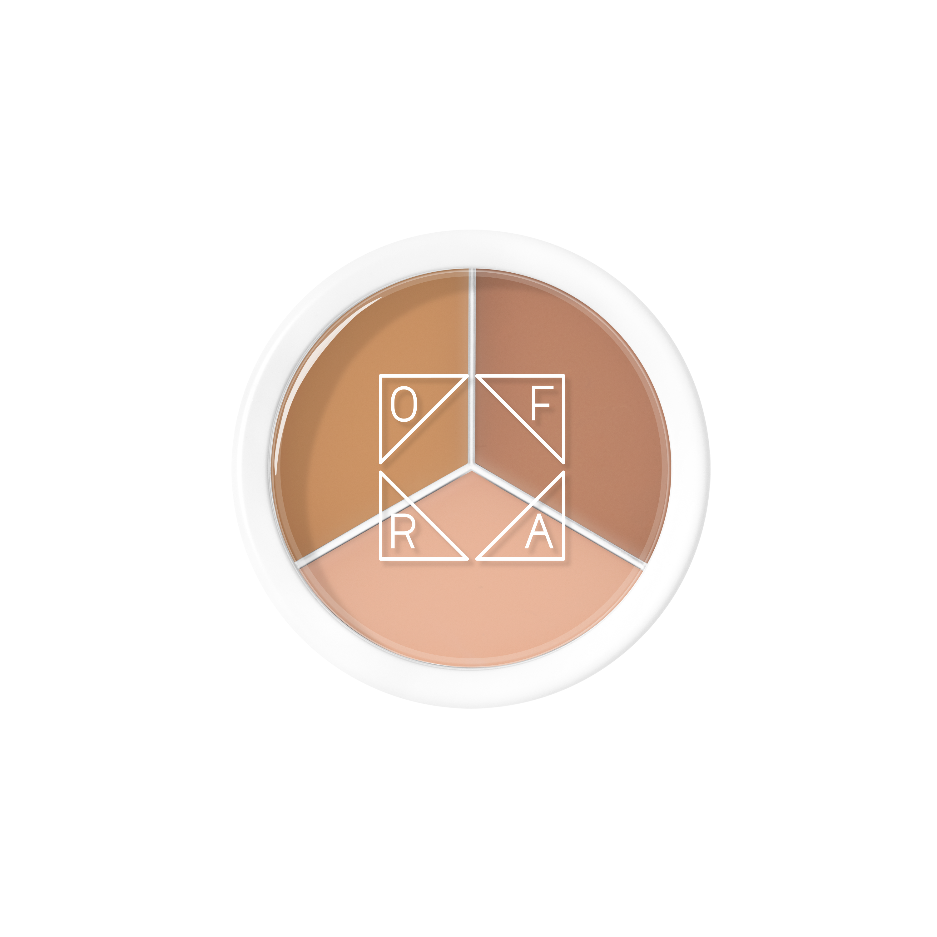 Corrector Tri-Pot - Lite, Beige Medium, Amber