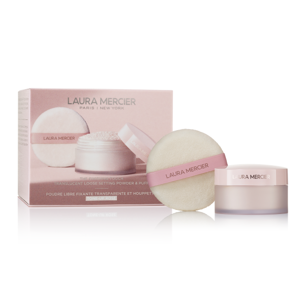 The Finishing Touch Translucent Loose Setting Powder & Puff Tone-Up Rose