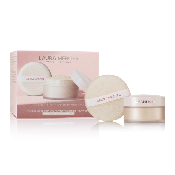 The Finishing Touch Translucent Loose Setting Powder Ultra-Blur &amp; Puff