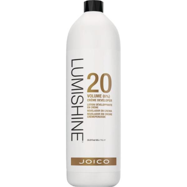 LumiShine 20 Volume Creme Developer (6%) / 33.8 oz. by Joico