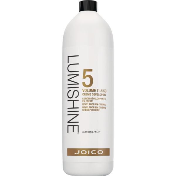 LumiShine 5 Volume Creme Developer (1.5%) / 33.8 oz. by Joico