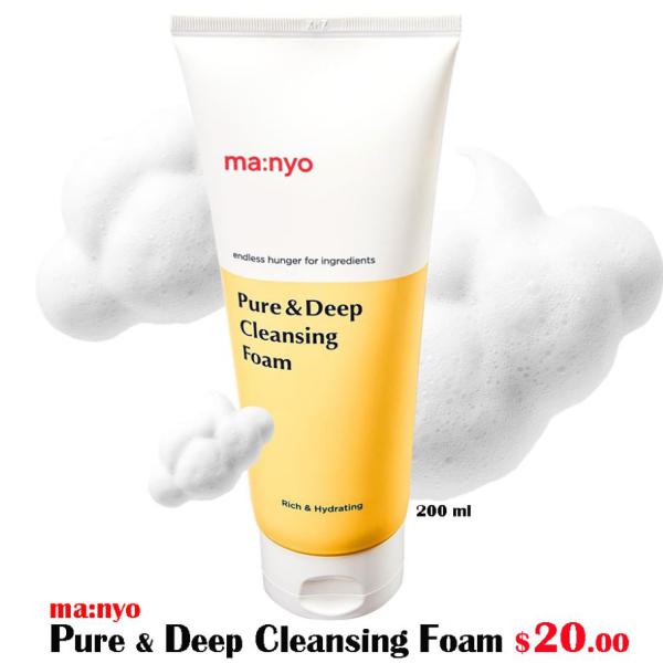 PURE &amp; DEEP CLEANSING FOAM