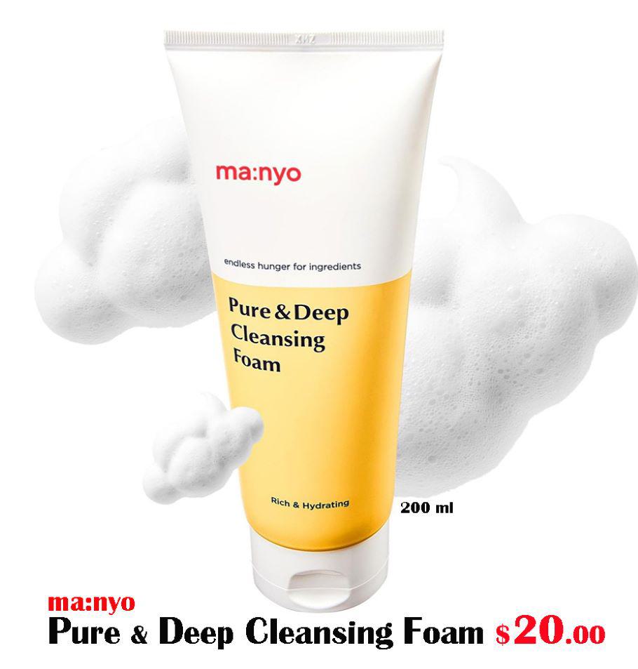 PURE &amp; DEEP CLEANSING FOAM