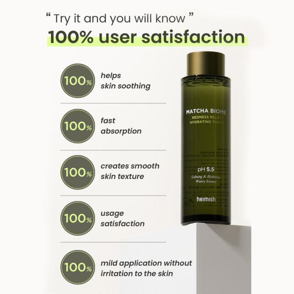 Matcha Biome Redness Relief Hydrating Toner 150ml/5.07fl.oz