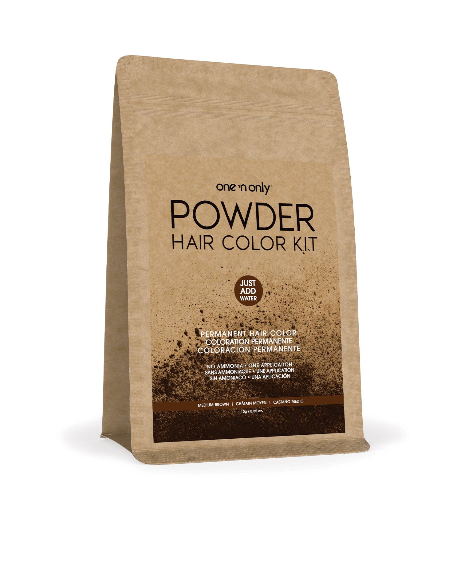 Permanent Powder Color Kit - Medium Brown