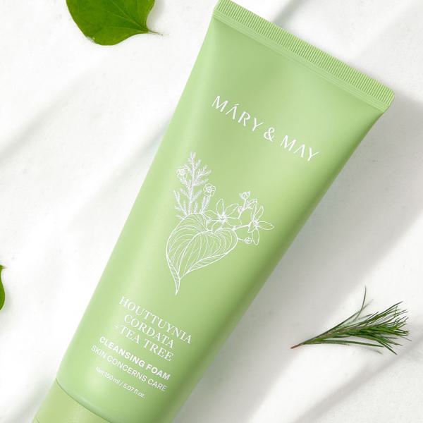 Mary&amp;May Houttuynia Cordata+Tea Tree Cleansing Foam