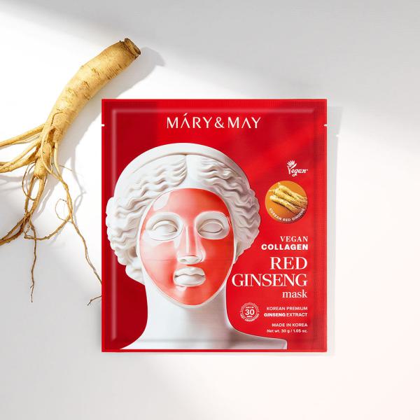 Mary&amp;May Vegan Collagen Red Ginseng Mask